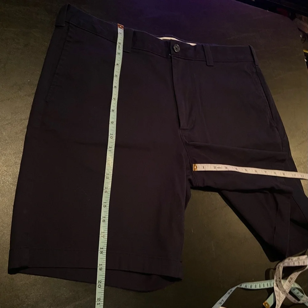 J. Crew Navy Blue Flat Front Shorts